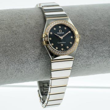 OMEGA - 25 mm, stainless steel – Moonshine gold on stainless