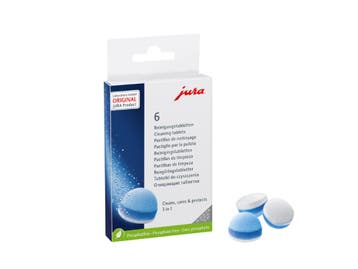 Jura 3 Fasen Reinigingstabletten 24225 / 62715, Verzenden