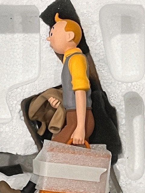 Tintin Figure - Statuette Moulinsart/Yamato - Tintin et, Livres, BD | Comics