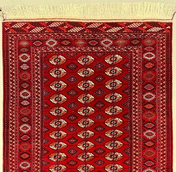 Afghan - Vloerkleed - 224 cm - 134 cm, Nieuw