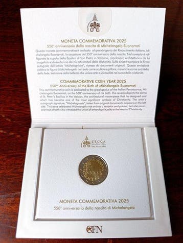Vaticaan. 2 Euro 2025 (3 coins) (Zonder minimumprijs)