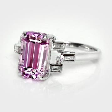 Sans prix de réserve - Bague - 14 carats Or blanc, HRD 4,45, Nieuw