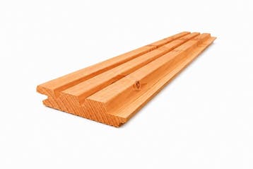 Douglas triple Rhombusprofiel | Gevelbekleding Wandbekleding, Bricolage & Construction, Bois & Planches, Ophalen of Verzenden