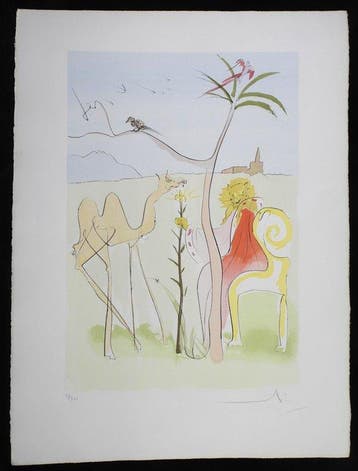 Salvador Dali (1904-1989) - La Cour Du Lion
