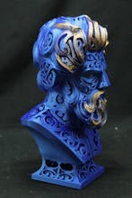 Beeld, Modern Zeus Storm King Bust - 24 cm - Hars - 2026
