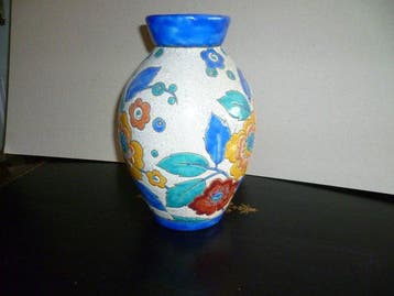 Keramis Boch - Vaas - Aardewerk - Vaas Art Déco, Décor 2516