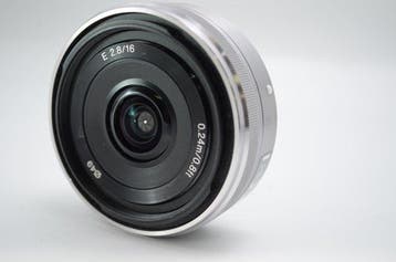 Sony E 16mm F2.8 SEL16F28 Cameralens, Nieuw