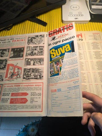 Panini Calciatori 1969/70 Édition originale - 1 Album, Nieuw