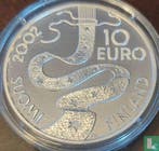Finland 10 euro 2002 (PROOF) 200th anniversary Birth of..., Postzegels en Munten, Verzenden, Overige landen, Goud, 10 euro