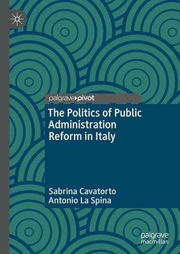 The Politics of Public Administration Reform in Italy, Verzenden, Sabrina Cavatorto