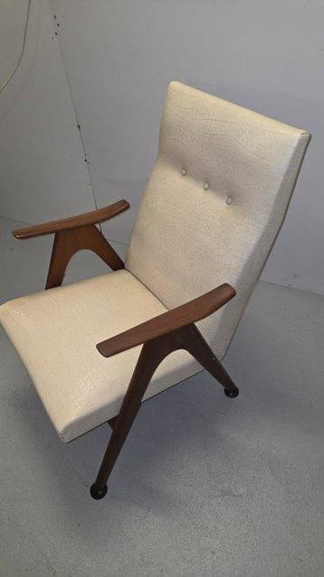 Webe - Louis van Teeffelen - Lounge stoel - Teak, Antiek en Kunst