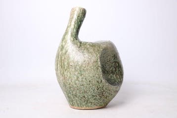 Vaas - Keramiek - Japan - Sodeisha Sculpturale Vorm