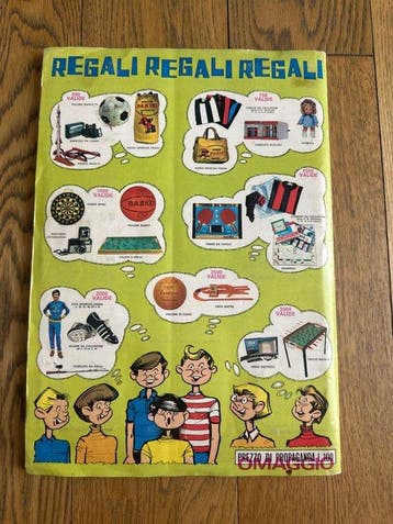 1972 Panini Cantanti 72 - Including Order form - Italian