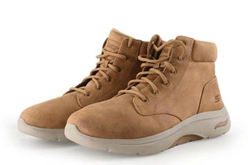 Skechers Veterboots in maat 40 Cognac, Skechers, Overige kleuren, Verzenden, Overige typen