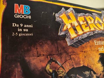 Milton Bradley - Bordspel - HEROQUEST - Plastic
