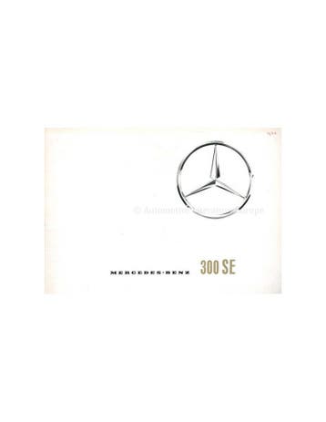 1964 MERCEDES BENZ 300 SE BROCHURE DUITS, Nieuw