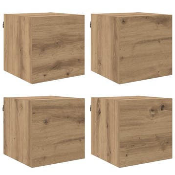 4x TV-kast Eiken look - OP = OP! 34% Korting, Verzenden, Zo goed als nieuw, Overige houtsoorten, Modern