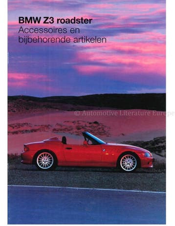 1995 BMW Z3 ROADSTER ACCESSOIRES BROCHURE NEDERLANDS, Boeken, Nieuw
