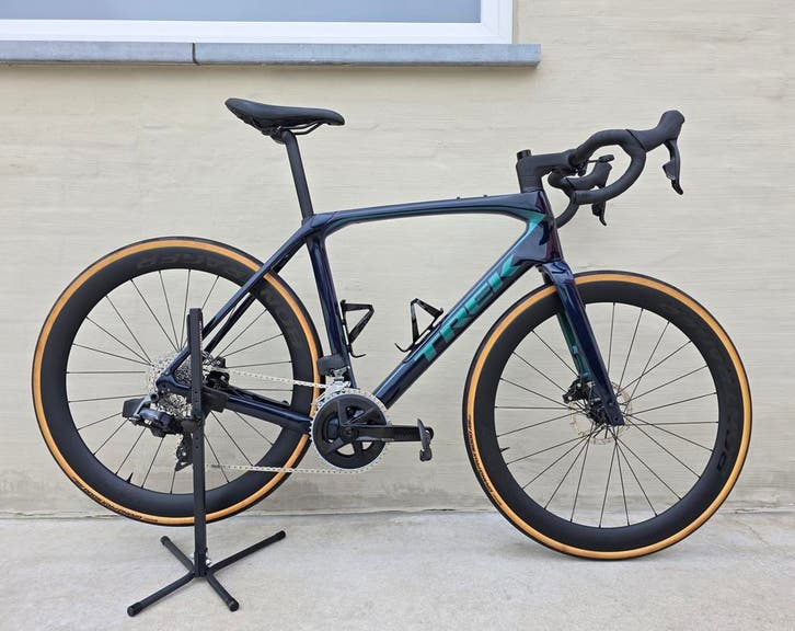 Trek Domane SL6 Sram Rival Axs Aeolus pro 51mm **, Fietsen en Brommers, Fietsen | Racefietsen, Schijfrem, Heren, Meer dan 20 versnellingen