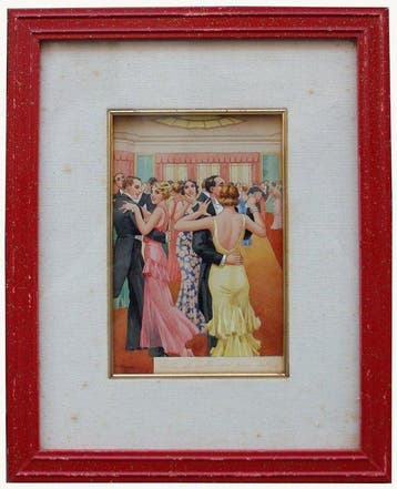 Italian illustrator (XX) - Original Art Deco design for