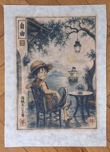 Emma Wildfang - Monkey D. Luffy - Series -Anime Ukiyo –