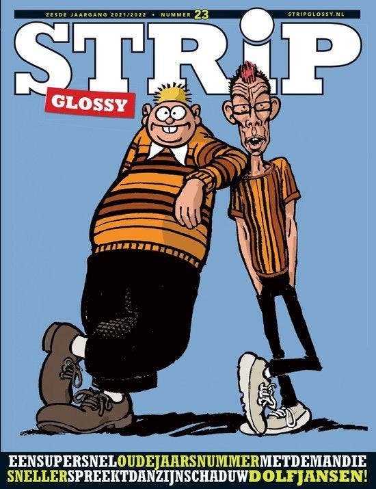 StripGlossy 23 9789493234550 Dolf Jansen, Boeken, Stripverhalen, Zo goed als nieuw, Verzenden