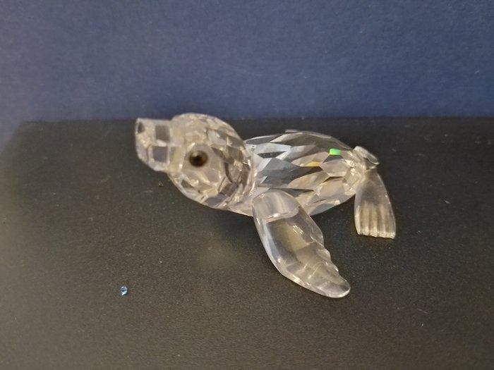 Swarovski - Beeldje - Sea Lion baby - 221120 - Box +, Antiek en Kunst, Curiosa en Brocante