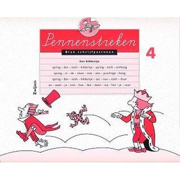 Pennenstreken Blok schrijfpatronen 4 (per stuk), Verzenden, Nieuw