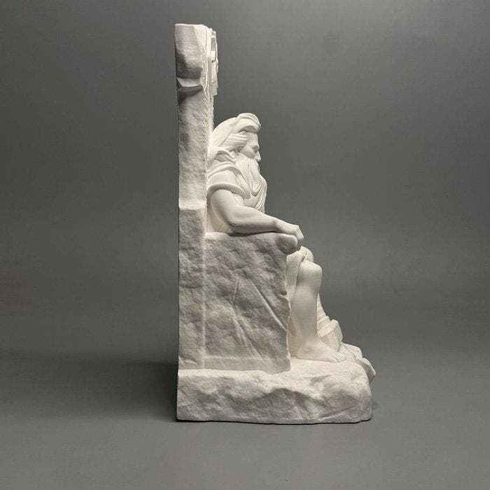Beeldje - Sculpture of Thor, God of Thunder, Enthroned -, Antiek en Kunst, Antiek | Overige Antiek