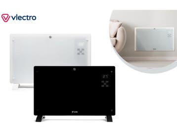 Vlectro - Elektrische Kachel - 2000W met timer en, Doe-het-zelf en Bouw, Verzenden, Nieuw