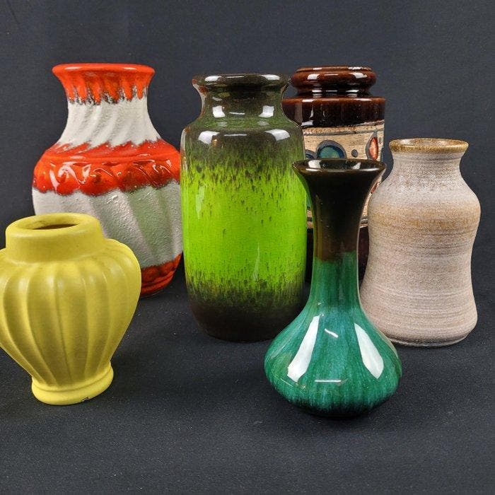 West Germany - 1950/60 - Scheurich, Bay, Dümler & Breiden -, Antiek en Kunst, Antiek | Glaswerk en Kristal