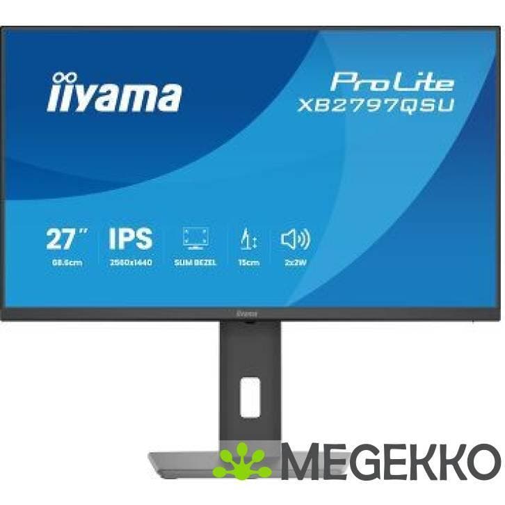 Iiyama ProLite XB2797QSU-B1 27  Quad HD IPS Monitor, Informatique & Logiciels, Ordinateurs & Logiciels Autre, Envoi
