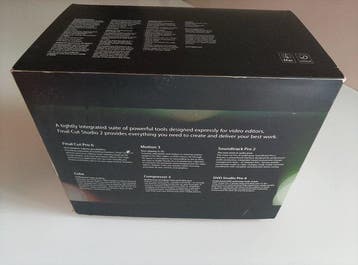 Apple Final Cut Studio 2 - Computersoftware - In originele, Nieuw