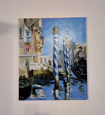 Stefano Vicca (XX-XXI), Da Éduard Manet - Canal Grande