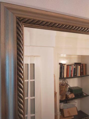 Spiegel- Wandspiegel – Decoratieve wandspiegel - Glas, Hout, Antiek en Kunst