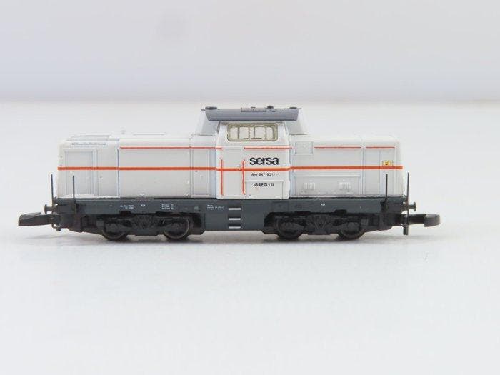 Märklin Z - 88692 - Diesellocomotief (1) - BR V100 -, Hobby & Loisirs créatifs, Trains miniatures | HO