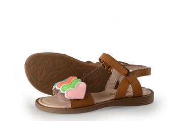 Acebos Sandalen Meisjes in maat 30 Cognac, Verzenden, Jongen of Meisje, Schoenen, Zo goed als nieuw