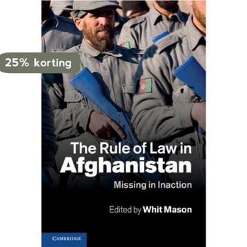 Rule Of Law In Afghanistan 9780521176682 Whit Mason, Verzenden, Whit Mason