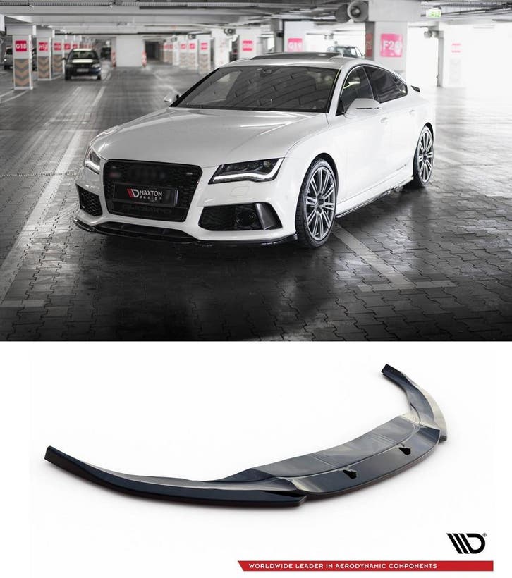 Front Splitter V.4 voor Audi RS7 C7, Auto diversen, Tuning en Styling, Ophalen of Verzenden