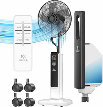 Aircooler - Luchtkoeler - Statiefventilator - Mist Ventilato, Verzenden, Nieuw