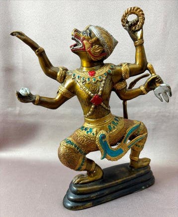 Aap god Hanuman - Beeld - Hanuman - Thailand (Zonder, Antiek en Kunst, Kunst | Niet-Westerse kunst