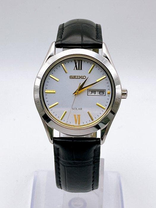 Seiko - solar - Sans prix de réserve - V158-0BA0 A4 - Homme, Handtassen en Accessoires, Horloges | Antiek