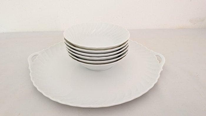 Richard Ginori - Tafelservies (7) - Ancona - Porselein - Per, Antiek en Kunst, Antiek | Meubels | Tafels