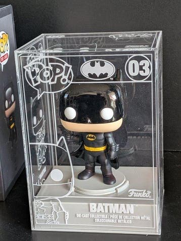 Funko - Funko Pop Funko Exclusive Die-Cast Batman - Vaulted