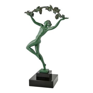 Max le Verrier - Raymonde Guerbe - Sculpture, GRISERIE,, Antiek en Kunst