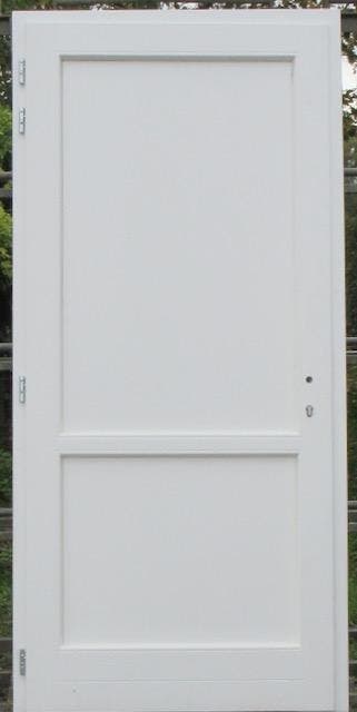 moabi houten buitendeur , achterdeur , deur 107 x 217 wit, Doe-het-zelf en Bouw, 100 tot 120 cm, 215 cm of meer, Ophalen of Verzenden