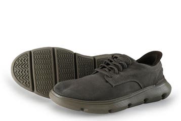 Skechers Instappers in maat 41 Beige, Kleding | Heren, Schoenen, Overige kleuren, Verzenden, Overige typen, Zo goed als nieuw