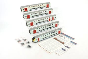 Classix/Heris H0 - 6006 - Modeltrein personenwagonset (1) -, Nieuw