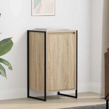 vidaXL Dressoir Sonoma 43 x 36 x 75,5 cm Bewerkt hout, Huis en Inrichting, Kasten | Dressoirs, Verzenden, Nieuw