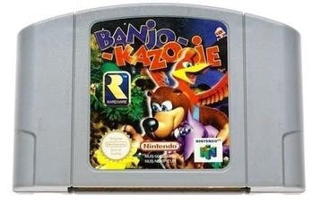 Banjo Kazooie (Losse Cassette) (N64 Games), Ophalen of Verzenden, Zo goed als nieuw